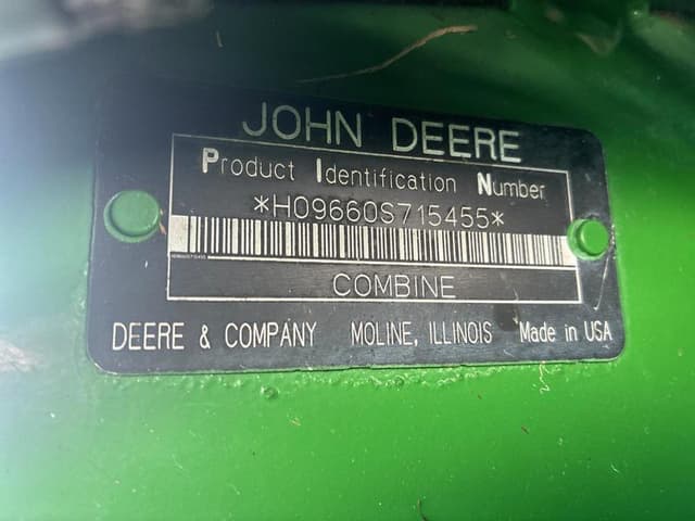 Image of John Deere 9660 STS equipment image 1