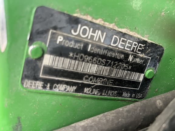 Image of John Deere 9660 STS equipment image 1