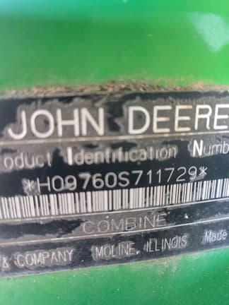 Image of John Deere 9760 STS equipment image 1