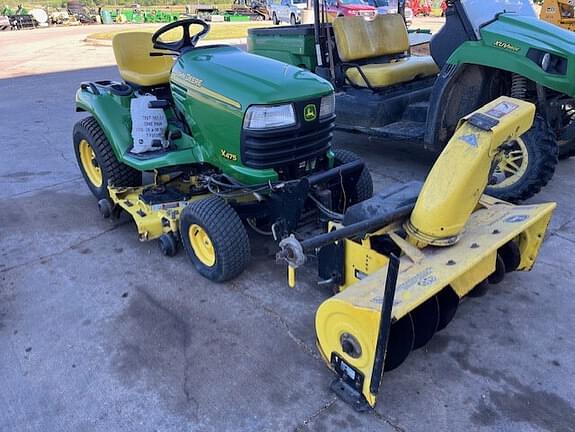 Image of John Deere X475 equipment image 4