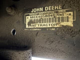 Image of John Deere X485 equipment image 3