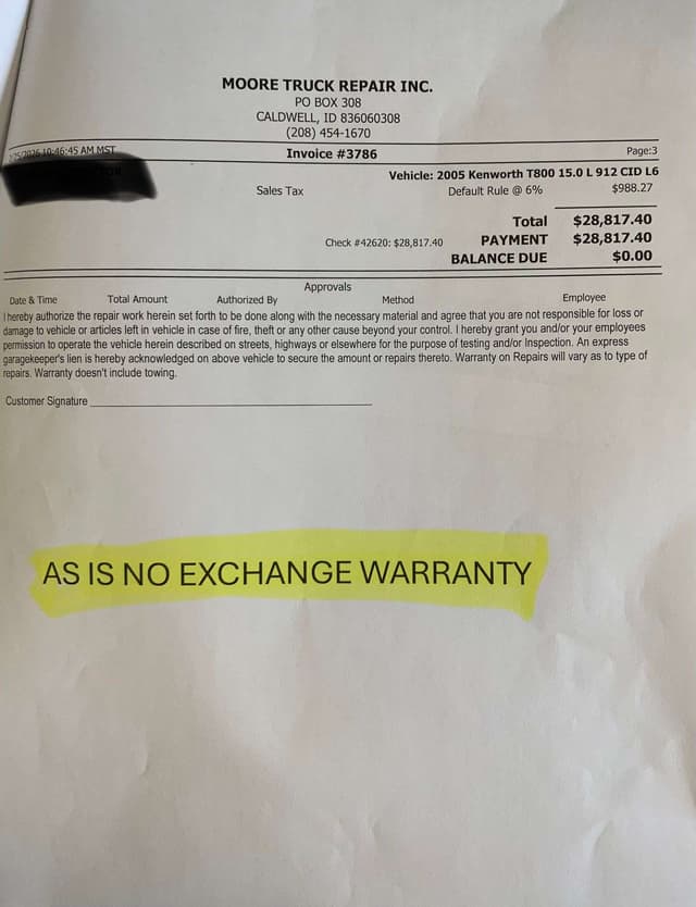 Image of Kenworth T800B equipment image 3