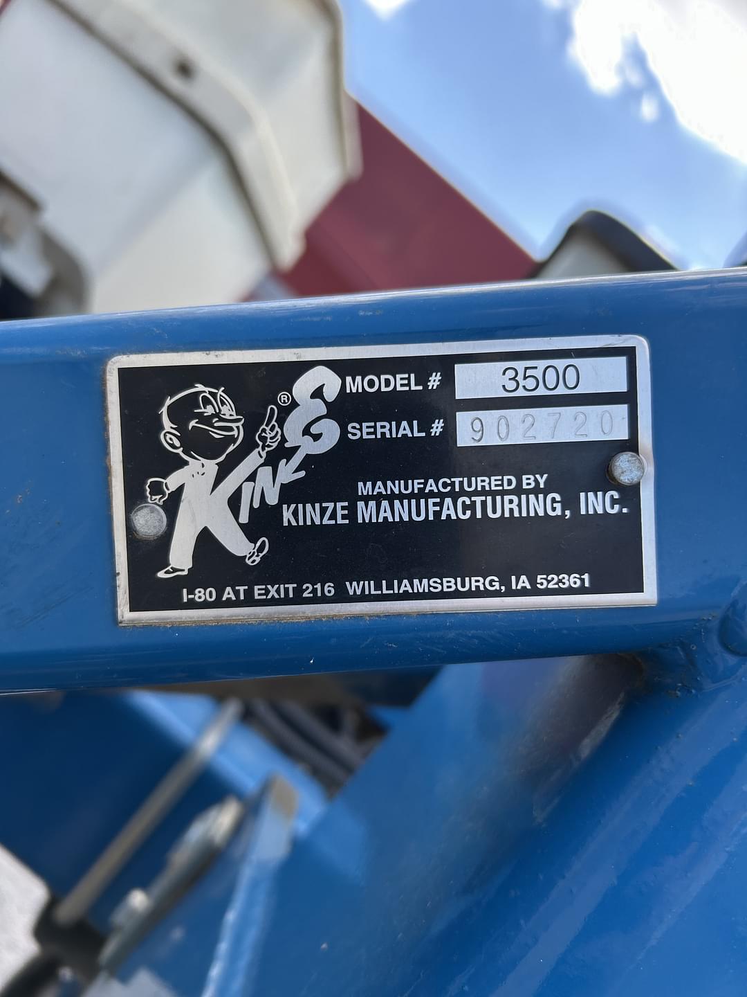 Image of Kinze 3500 Image 1