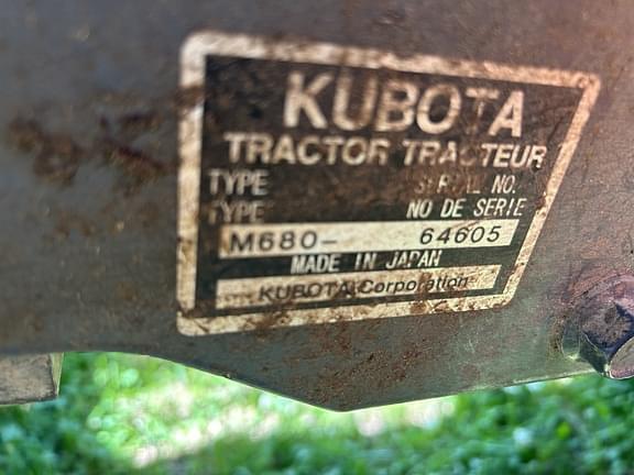 Image of Kubota M6800 equipment image 1