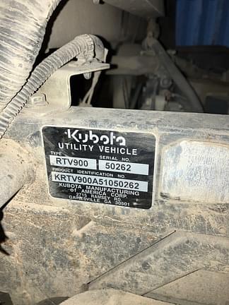 Image of Kubota RTV900 equipment image 1