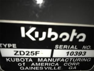 Main image Kubota ZD25 5