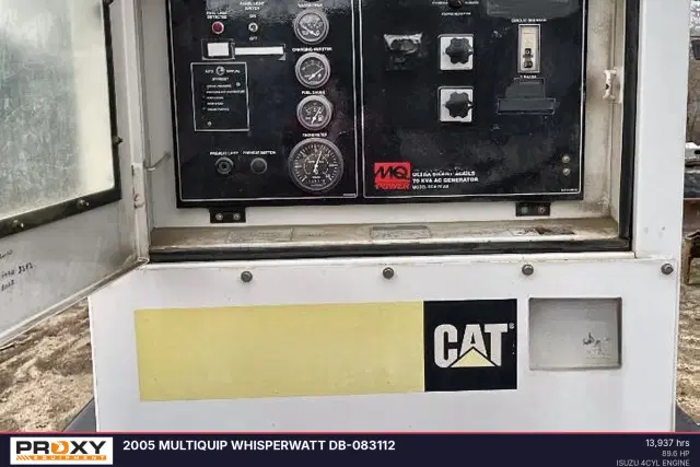 Image of Multiquip Whisperwatt DB-083112 equipment image 3