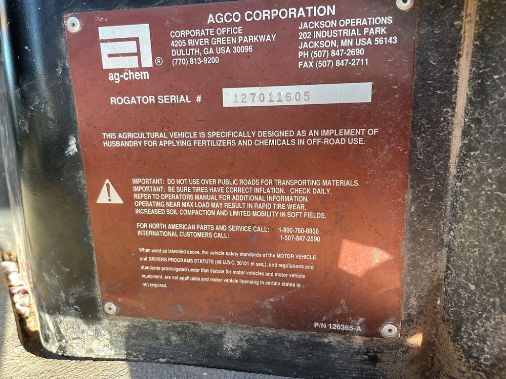 Main image Ag-Chem RoGator 1274C 96