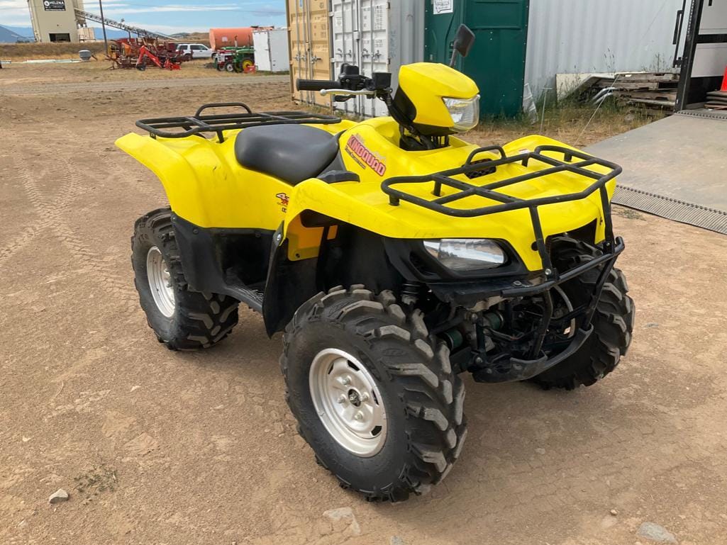 Suzuki 電動カート イエロー SOLD - 2005 Suzuki LT-A700X Lot No. 668 Other Equipment with 3,596