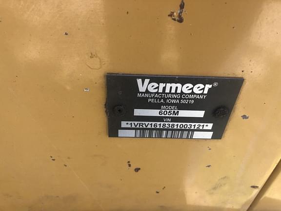 Image of Vermeer 605M equipment image 3