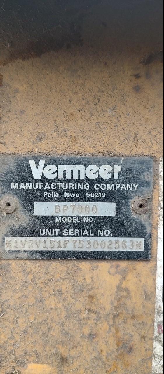 Image of Vermeer BP7000 equipment image 4