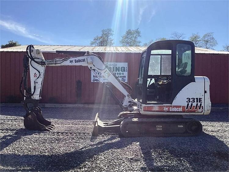 Sold - 2006 Bobcat 331e Construction Compact Excavators 