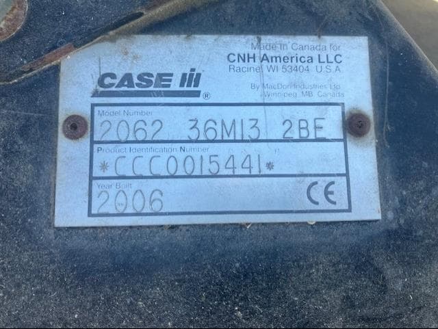 Image of Case IH 2062 equipment image 1