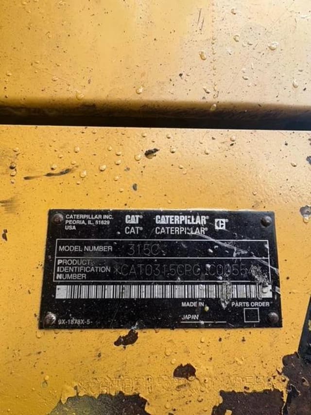 Image of Caterpillar 315CL equipment image 4