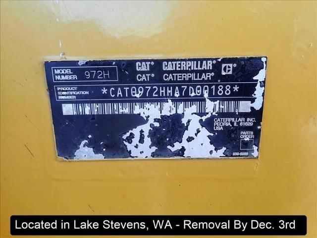 Image of Caterpillar 972H equipment image 4