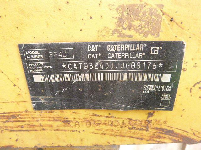 Image of Caterpillar 324D equipment image 4