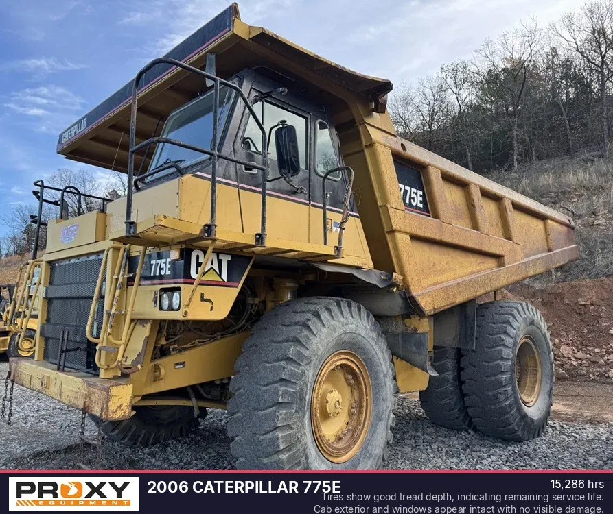 2006 Caterpillar 775E Equipment Image0