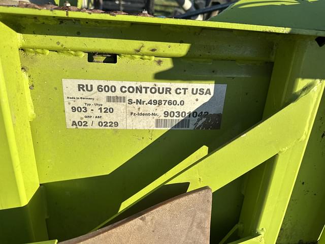 Image of CLAAS RU600 equipment image 3