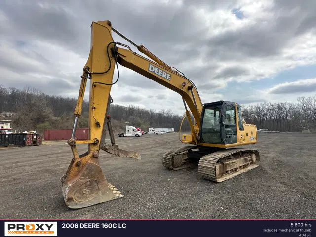 Image of John Deere 160C LC equipment image 1