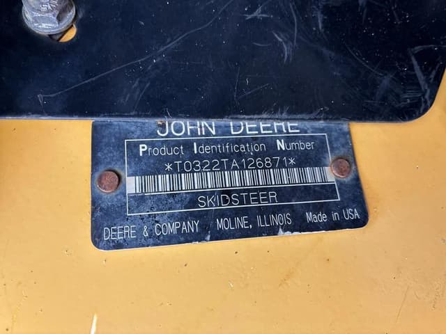 Image of John Deere CT322 equipment image 1