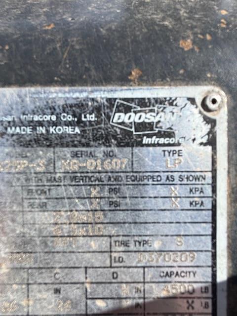 Image of  Doosan G25P-3 equipment image 4