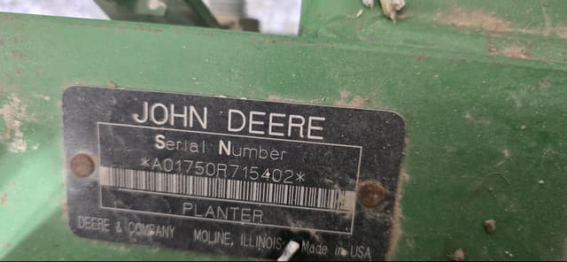 Image of John Deere 1750 equipment image 1