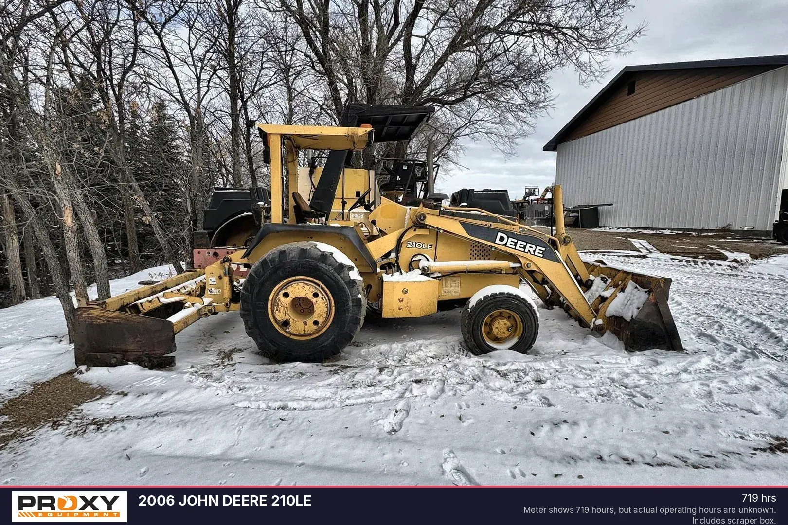 2006 John Deere 210LE Equipment Image0