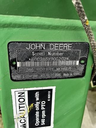 Image of John Deere 265 equipment image 1