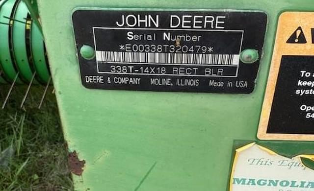 Image of John Deere 338 equipment image 3