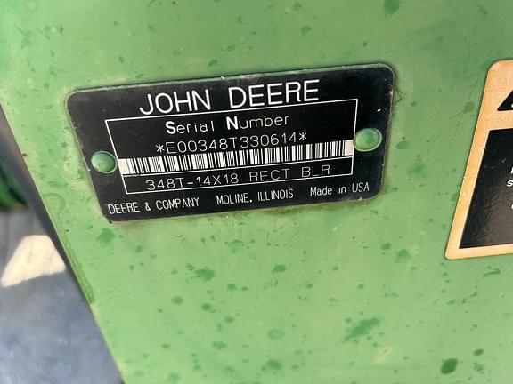 Image of John Deere 348 equipment image 1