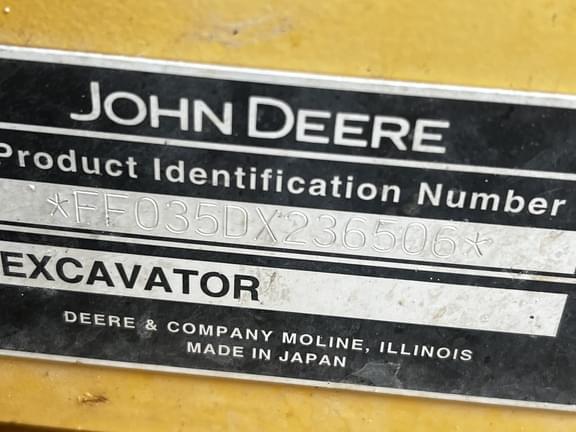 Image of John Deere 35D equipment image 4