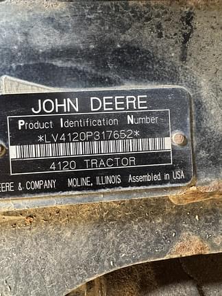 Image of John Deere 4120 Image 1