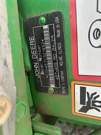 Image of John Deere 457 equipment image 4