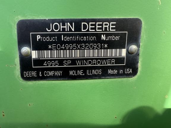 Image of John Deere 4995 equipment image 4