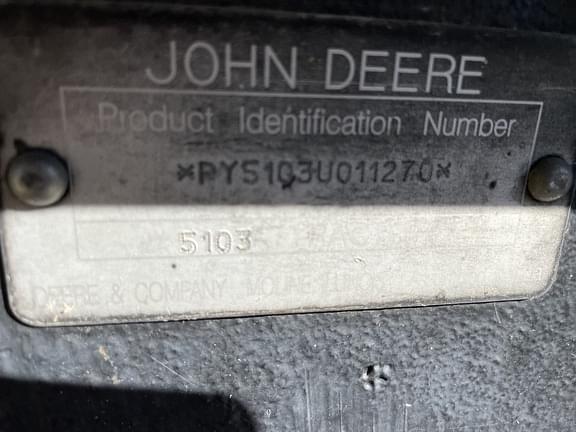 Image of John Deere 5103 equipment image 1