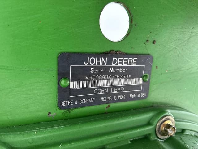 Image of John Deere 893 equipment image 1