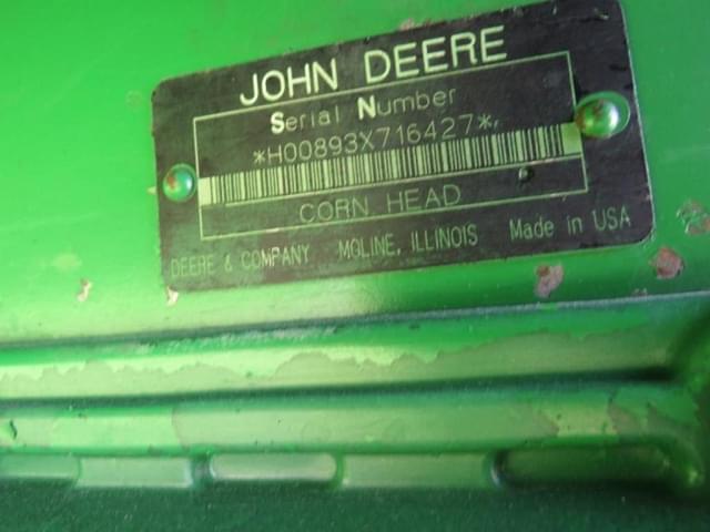 Image of John Deere 893 equipment image 4