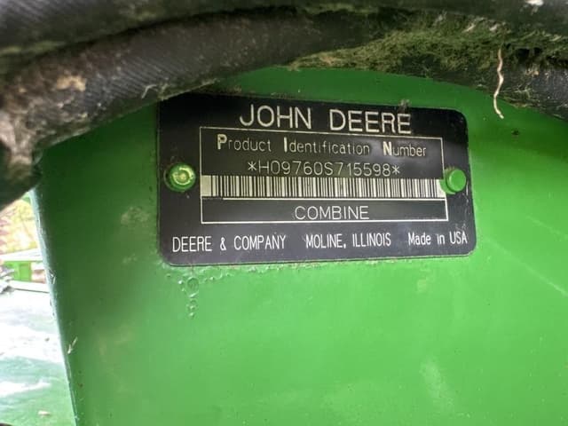 Image of John Deere 9760 STS equipment image 2