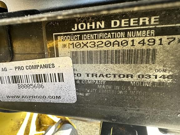 Image of John Deere X320 equipment image 2