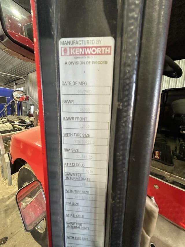 Image of Kenworth T600 equipment image 4
