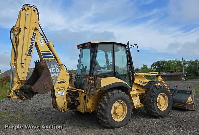 Image of Komatsu WB150 equipment image 4