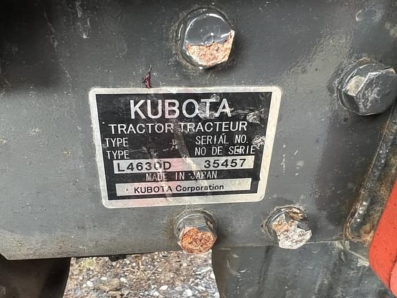 Image of Kubota L4630 equipment image 1