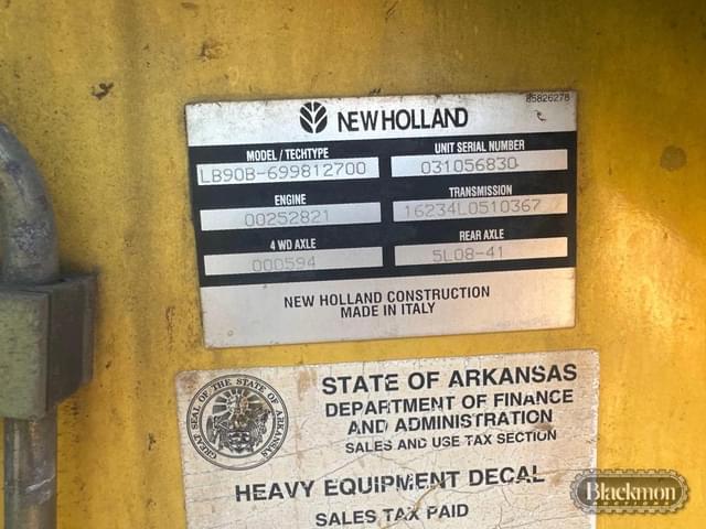Image of New Holland LB90.B equipment image 3