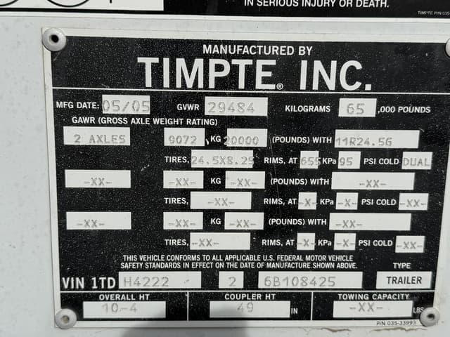 Image of Timpte Super Hopper equipment image 1