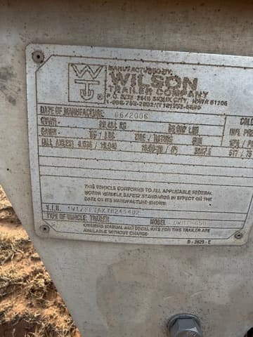 Image of Wilson DWBT-650 equipment image 1