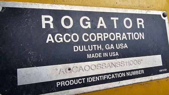 Image of AGCO ROGATOR 1074 equipment image 4