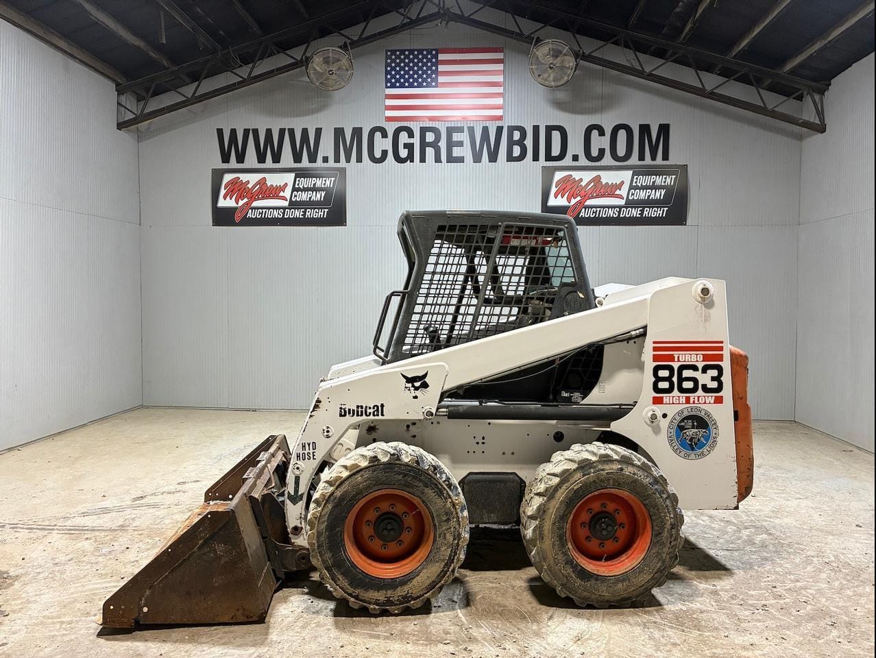 2007 Bobcat 863H Equipment Image0