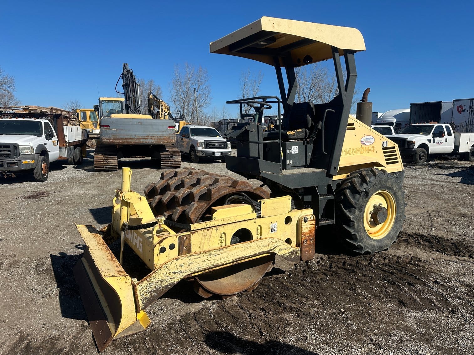2007 Bomag BW145PDH-3 Equipment Image0