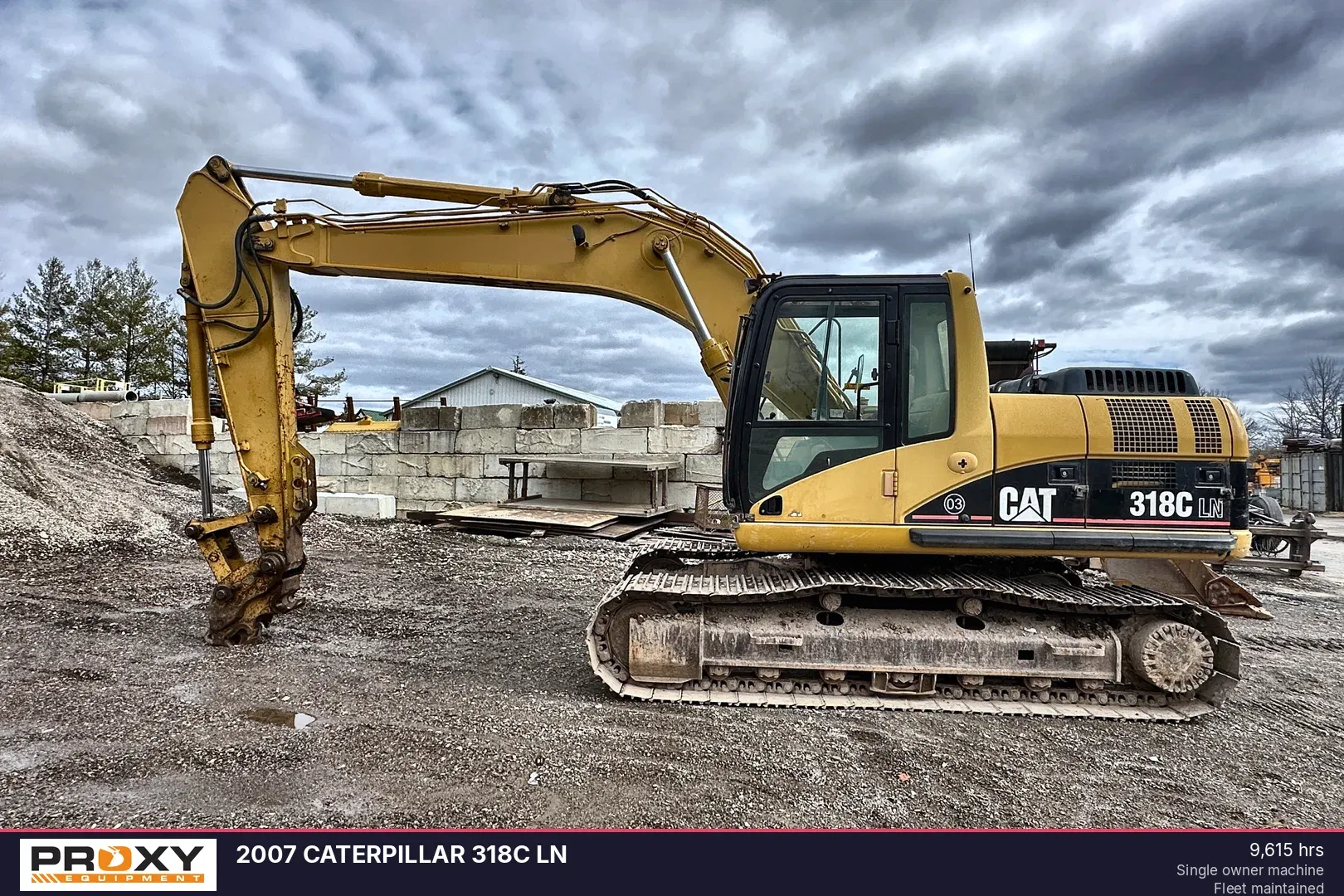 2007 Caterpillar 318C LN Equipment Image0