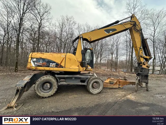 Image of Caterpillar M322D equipment image 1